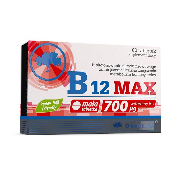 Olimp B12 Max витамин В12 в таблетках, 60 шт. цена и фото