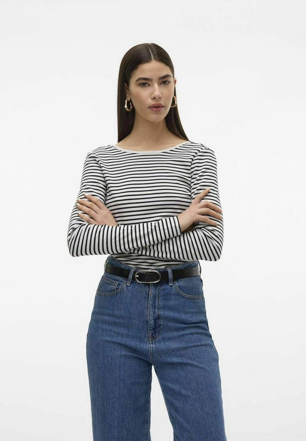 

Рубашка с длинным рукавом Vero Moda, цвет snow white