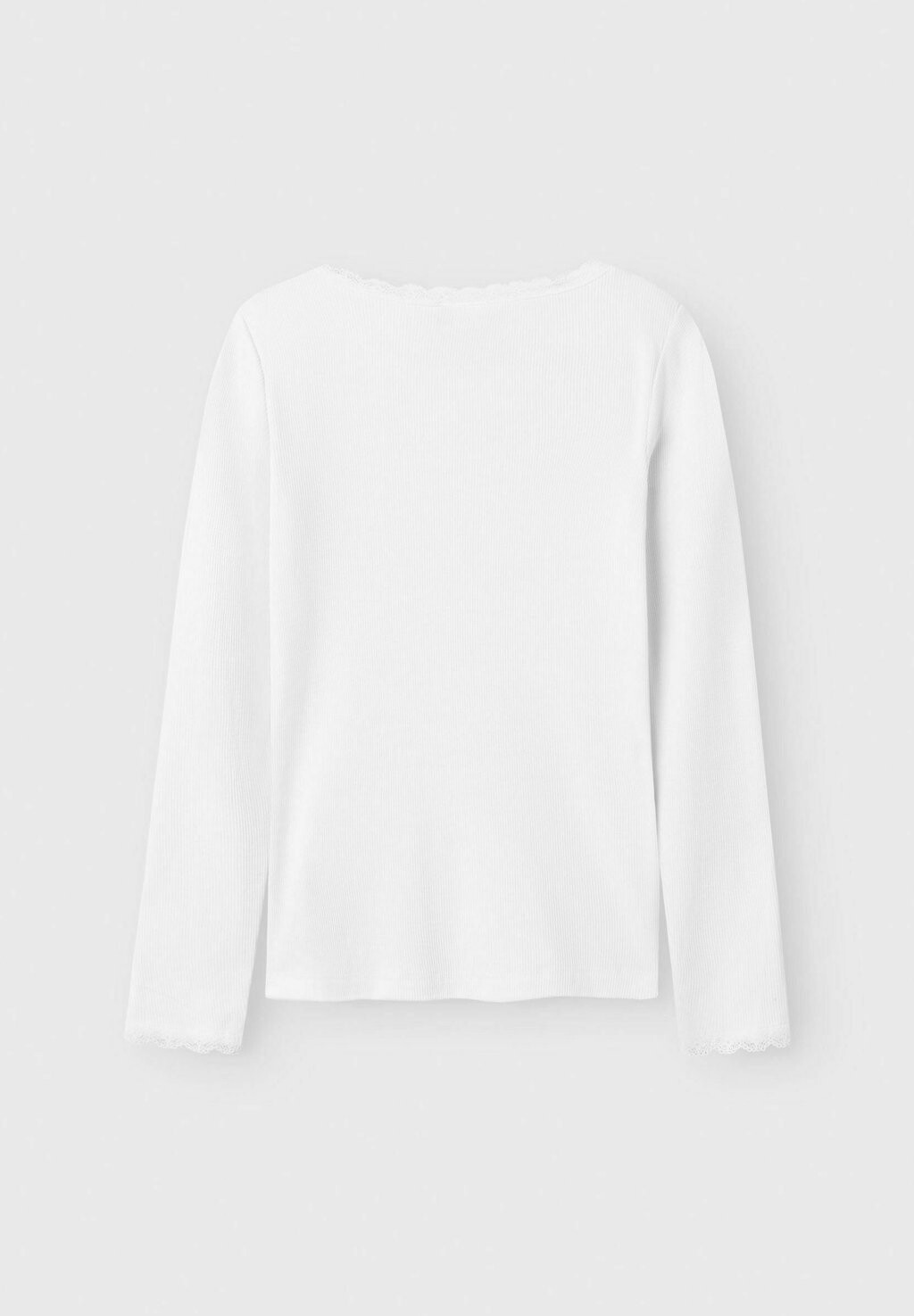 

Топ с длинными рукавами SLIM FIT Name it, кремовый