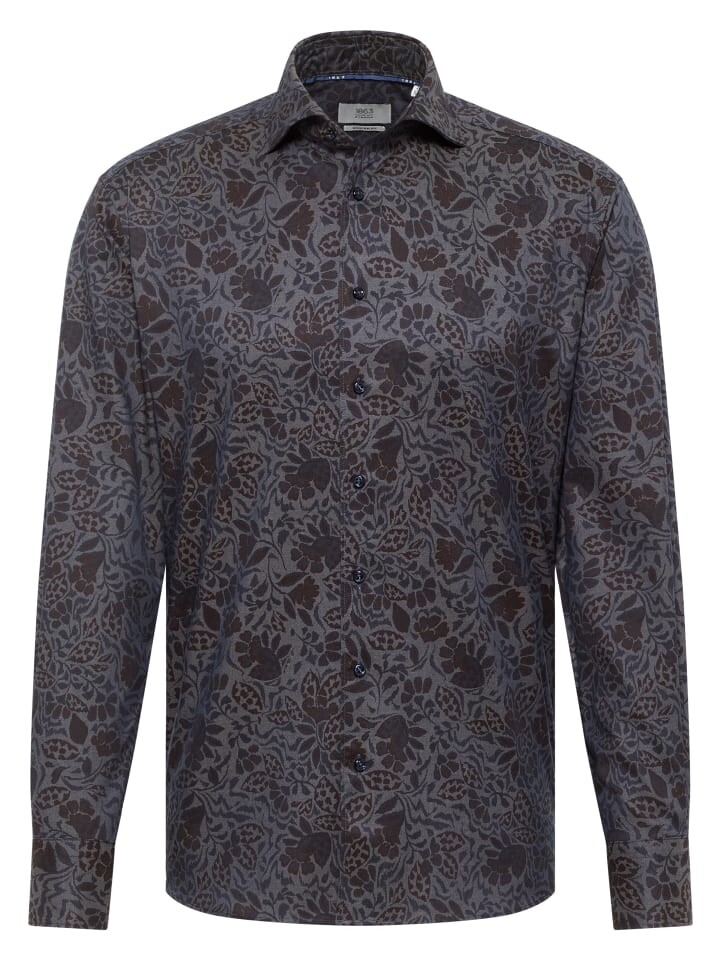 

Рубашка Eterna MODERN FIT, цвет denim