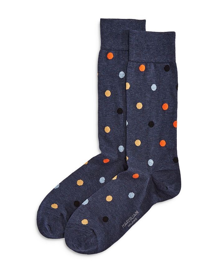 

Носки Marcoliani Multi Dot Crew, синий