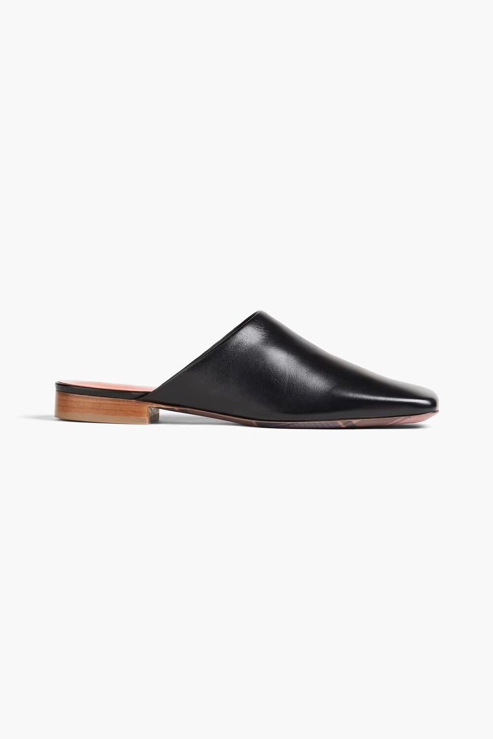 

Кожаные тапочки Paul Smith, черный