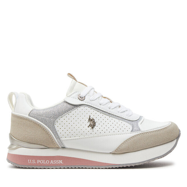 

Кроссовки U.S. Polo Assn. Frisby003 FRISBY003/4YN1 Whi/Sil01, белый