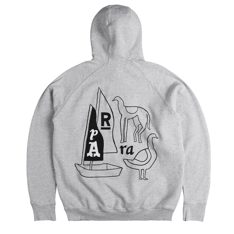 

Рубашка The Riddle Hooded Sweatshirt By Parra, серый