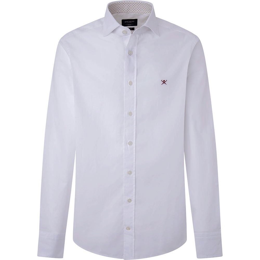 

Рубашка с длинным рукавом Hackett Trimmed Twill, белый