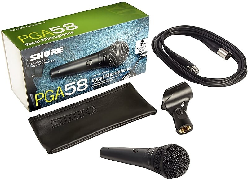 

Вокальный микрофон Shure PGA58-XLR