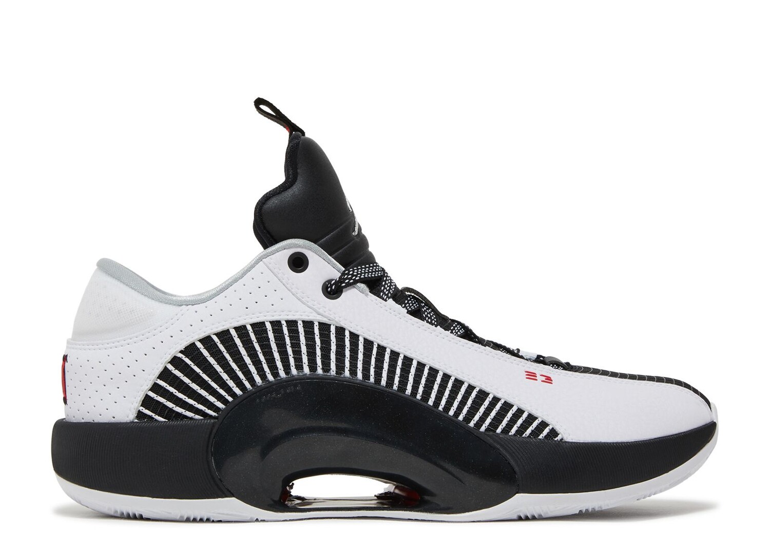 Кроссовки Air Jordan Air Jordan 35 Low 'White Black', белый кроссовки air jordan air jordan 35 low pf white black белый