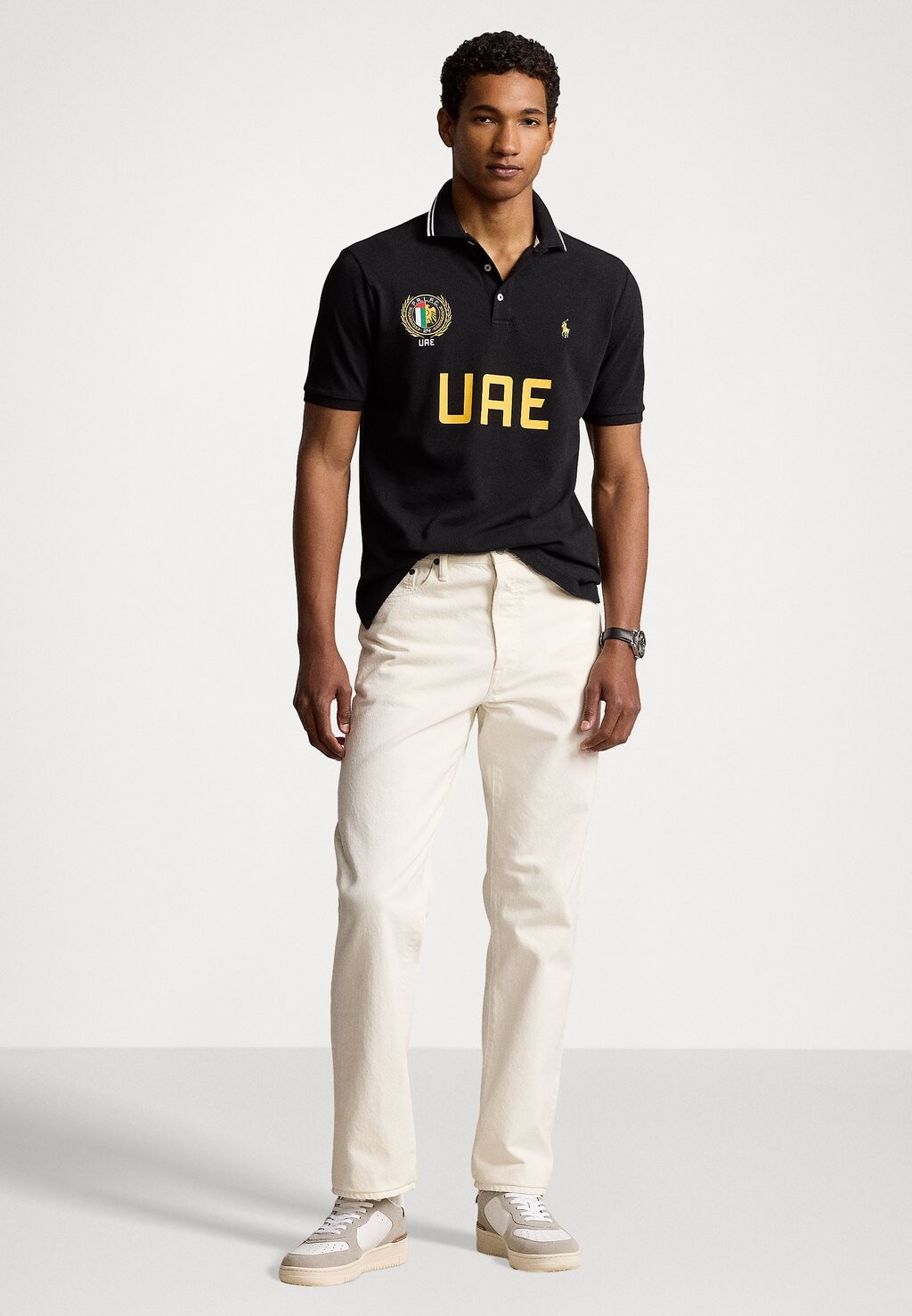 

Рубашка поло CLASSIC FIT UAE POLO SHIRT Ralph Lauren, черный