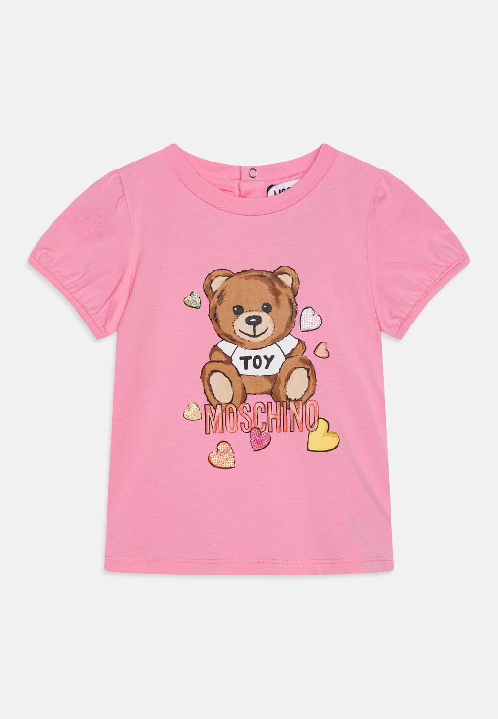 

Футболка с принтом BABY ADDITION MOSCHINO, цвет sweet pink