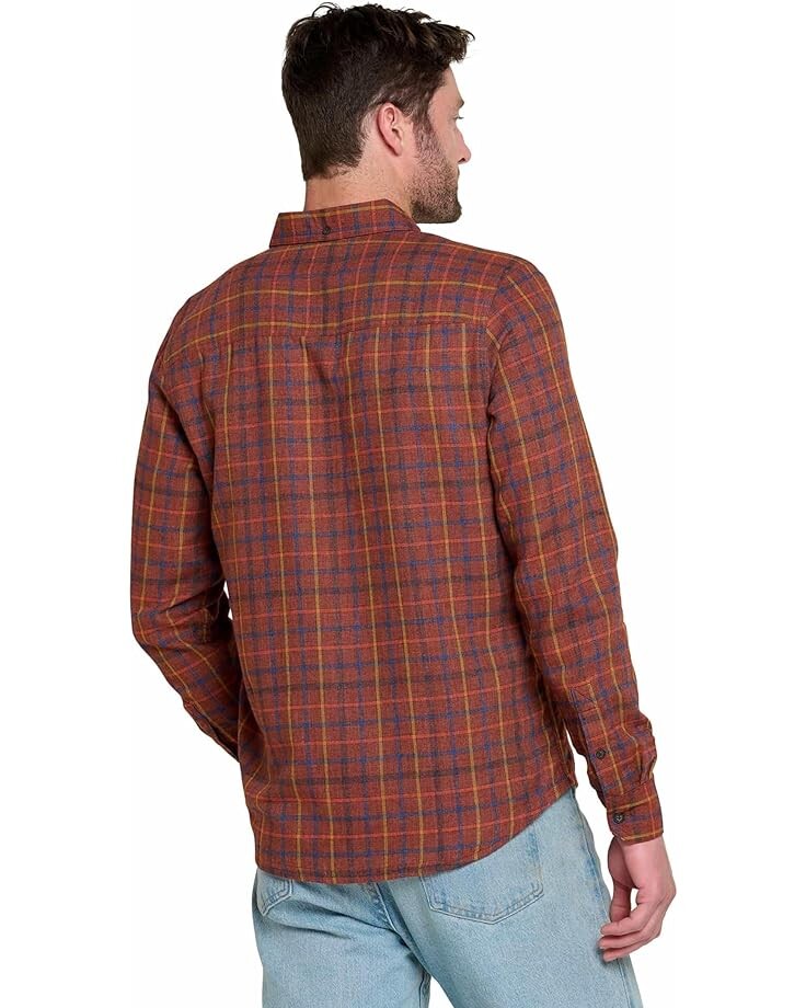 

Рубашка Toad&Co Airsmyth Long Sleeve Shirt, цвет Dark Roast