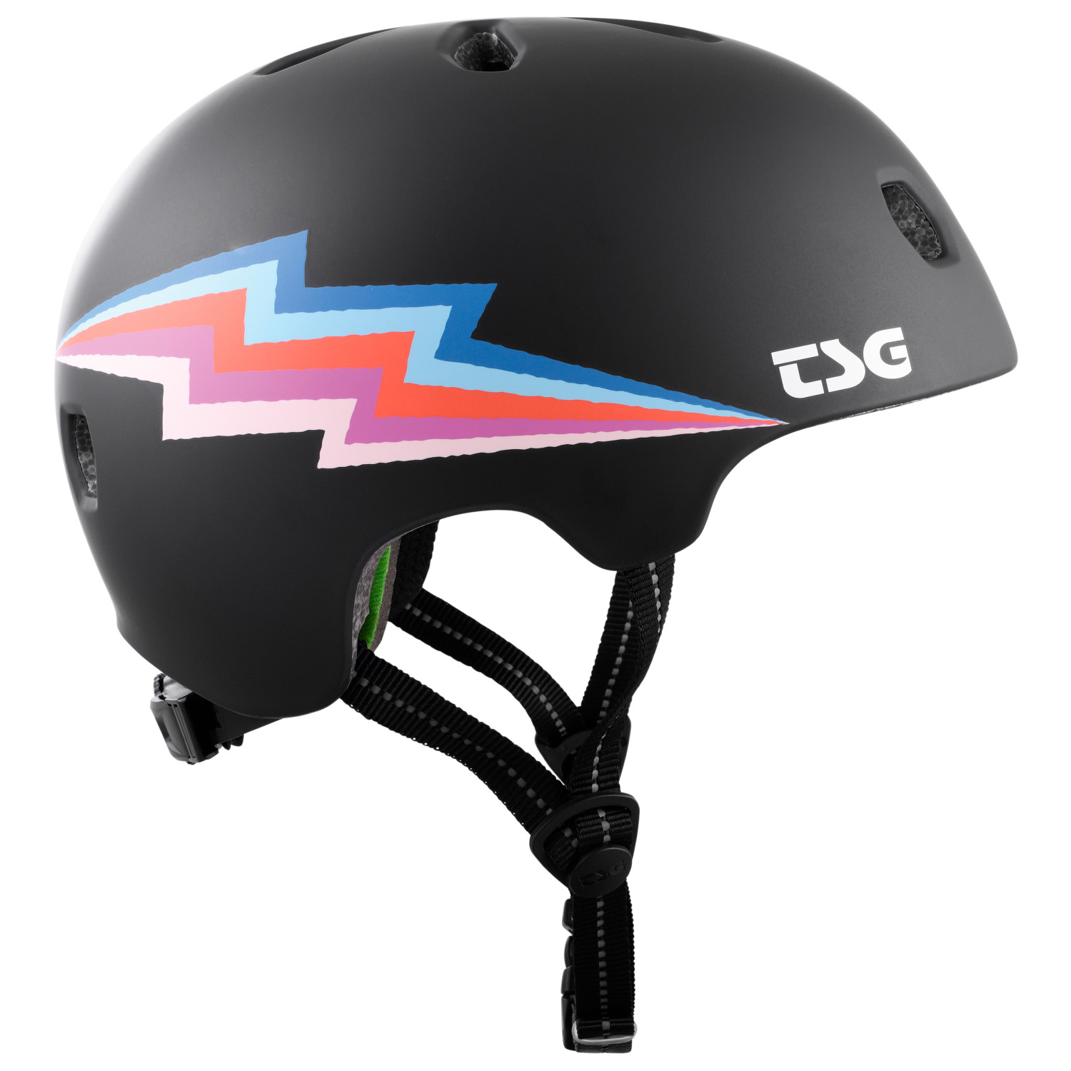 Велосипедный шлем Tsg Kid's Meta Graphic Design, цвет Thunderbolt