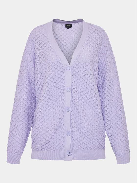

Кардиган стандартного кроя Zizzi, фиолетовый