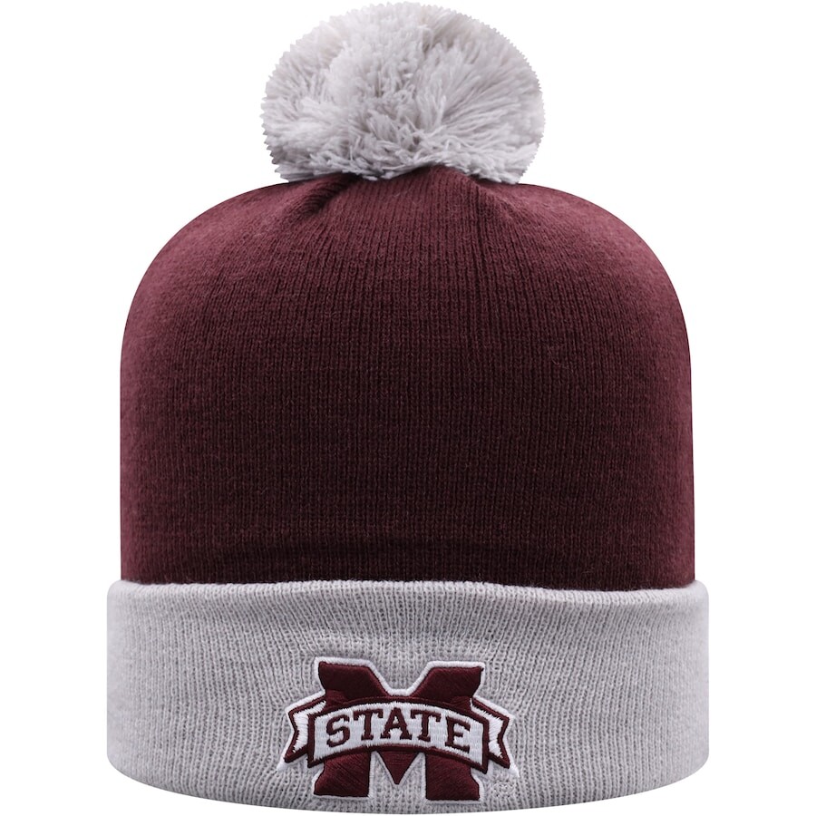 

Шапка Top of the World Mississippi State Bulldogs, бордовый