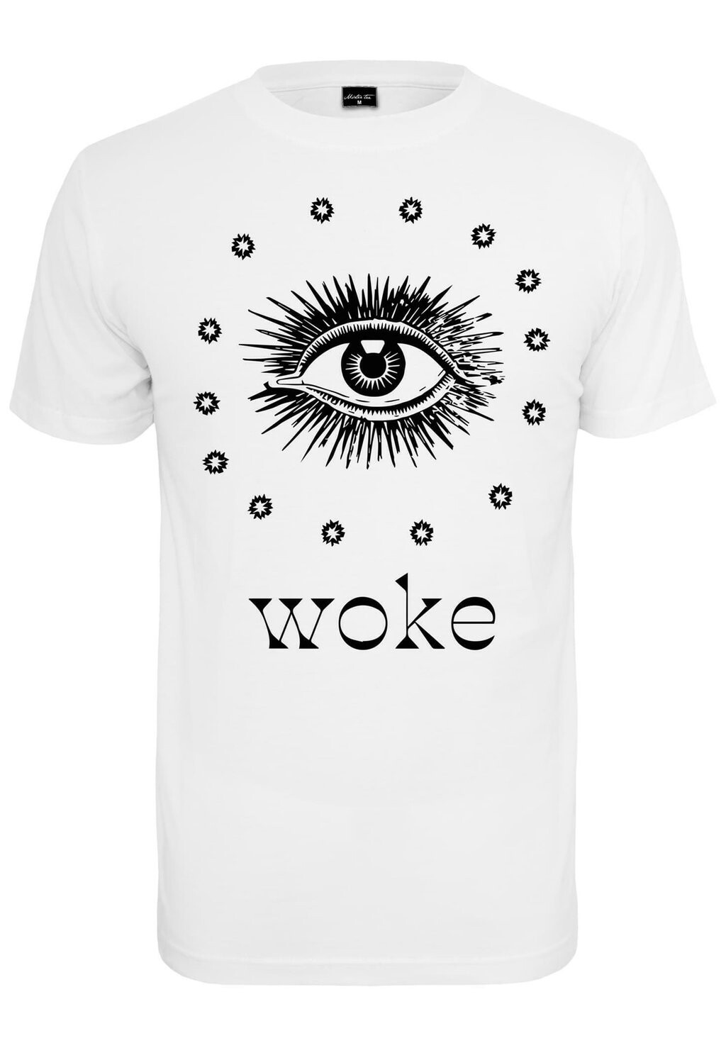 

Футболка с принтом WOKE Mister Tee, белый