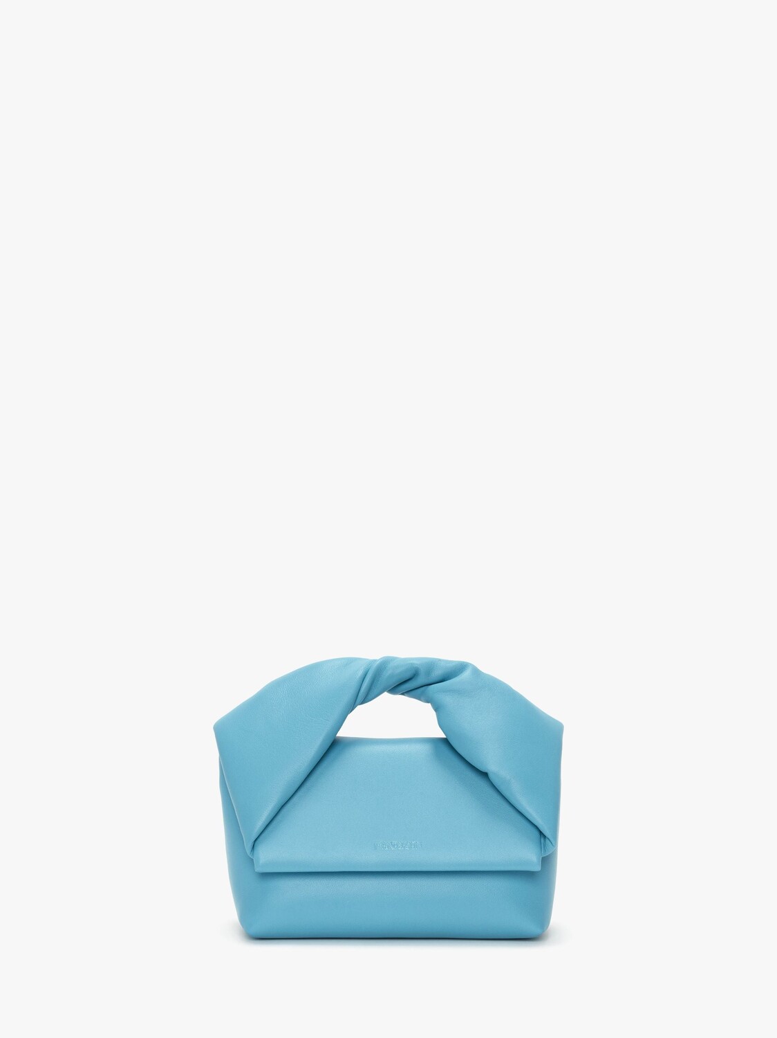 

Кожаная сумка с ручкой JW Anderson, бирюзовый