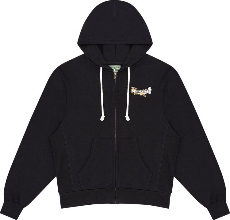 

Худи Denim Tears Black Madonna Zip 'Black', черный