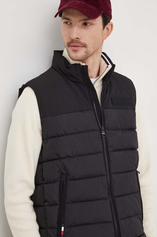 Майка Tommy Hilfiger, черный жилет tommy hilfiger vest smanicato голубой