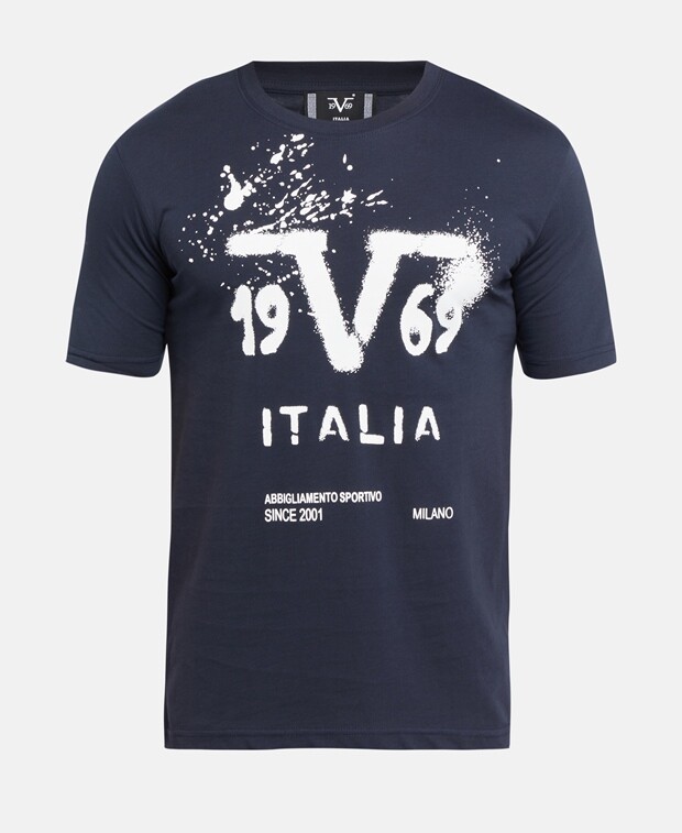 

Футболка 19V69 ITALIA, темно-синий