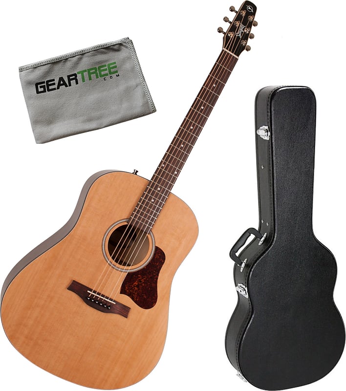 Акустическая гитара Seagull 046409 S6 Original SLIM Acoustic Guitar Bundle with Case