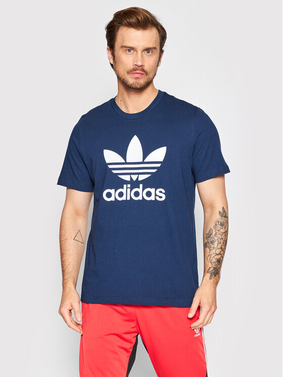 

Футболка стандартного кроя Adidas, синий