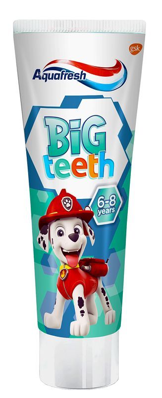 

Зубная паста для детей Aquafresh Big Teeth, 50 мл