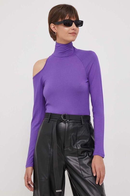 

Рубашка с длинным рукавом United Colors of Benetton, фиолетовый