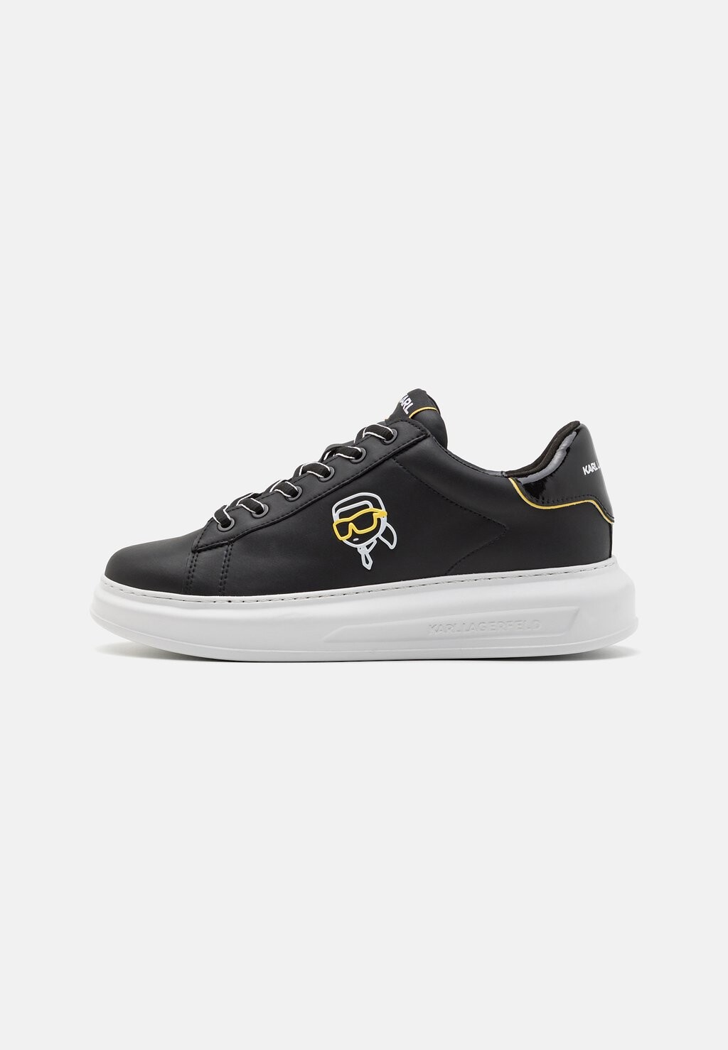 

Низкие кроссовки Men Kapri Lace KARL LAGERFELD, черный