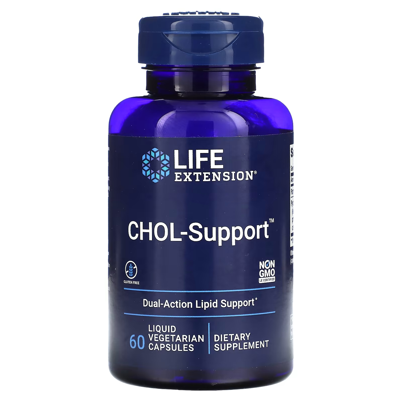 Life Extension CHOL-Support 60 жидких вегетарианских капсул