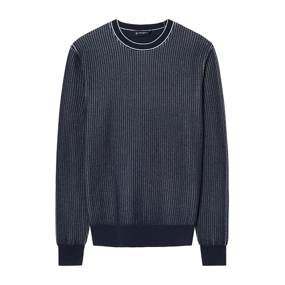 

Свитер Hackett Plated Tipped Rib, синий