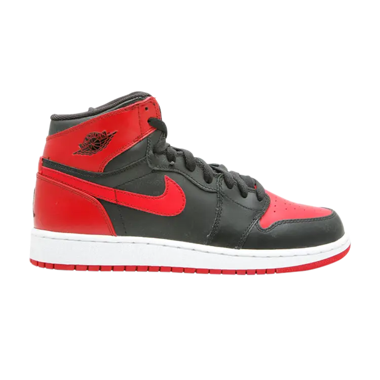 

Кроссовки Air Jordan 1 High Retro GS 'Chicago Bulls' 2009, черный
