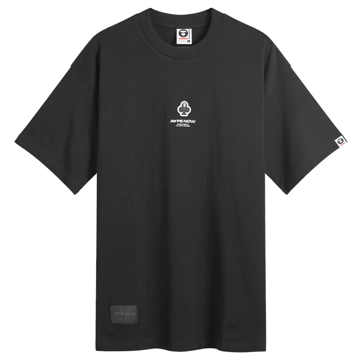 

Футболка Aape Clover Logo T-Shirt, черный