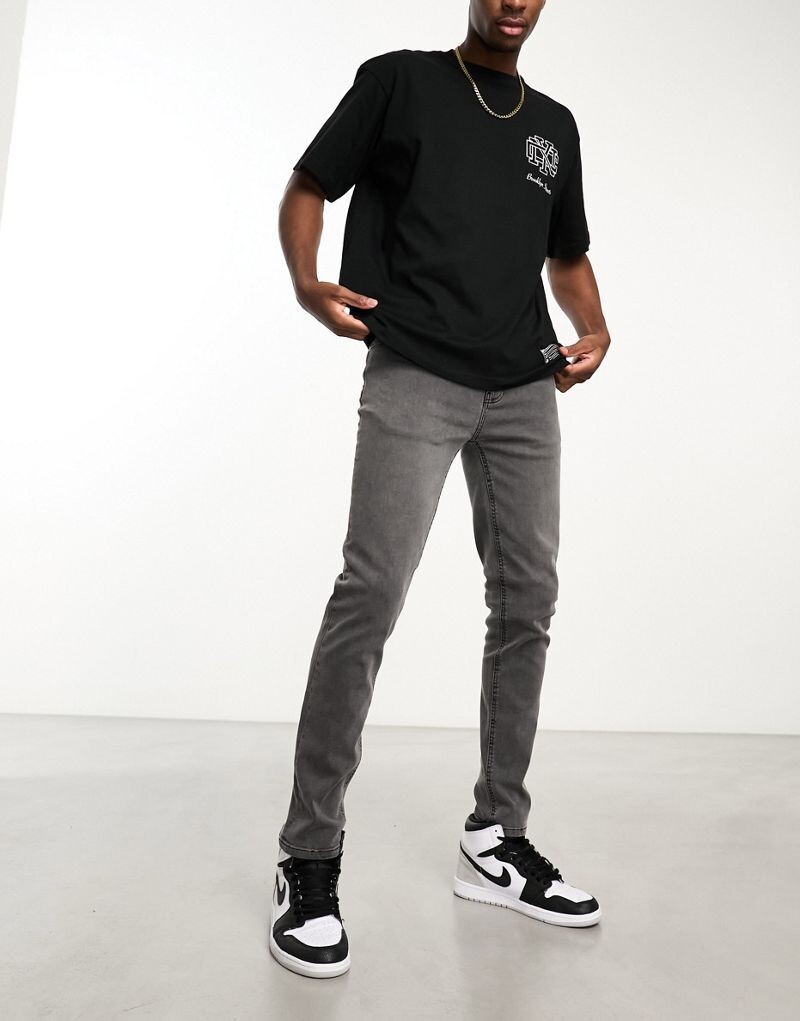 

Черные джинсы скинни ASOS DESIGN