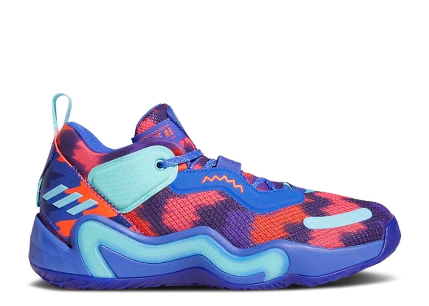 

Кроссовки adidas D.O.N. Issue #3 'Playground Hoops Pvg', синий