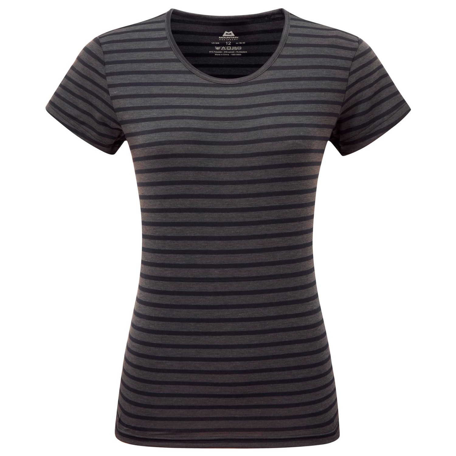 Функциональная рубашка Mountain Equipment Women's Groundup Stripe Tee, цвет Cosmos Stripe