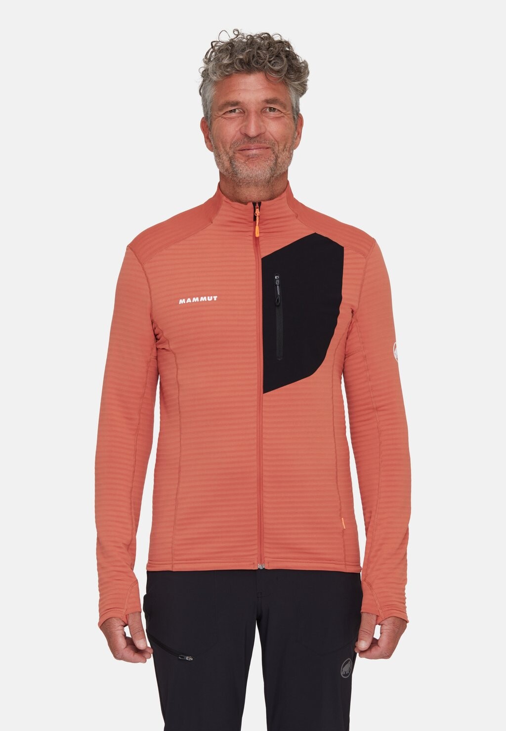 

Куртка флисовая Taiss Mammut, цвет brick-black