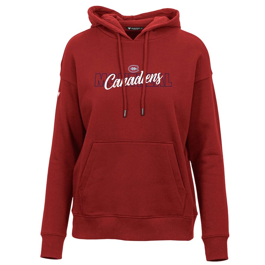 

Пуловер с капюшоном Levelwear Montreal Canadiens, красный