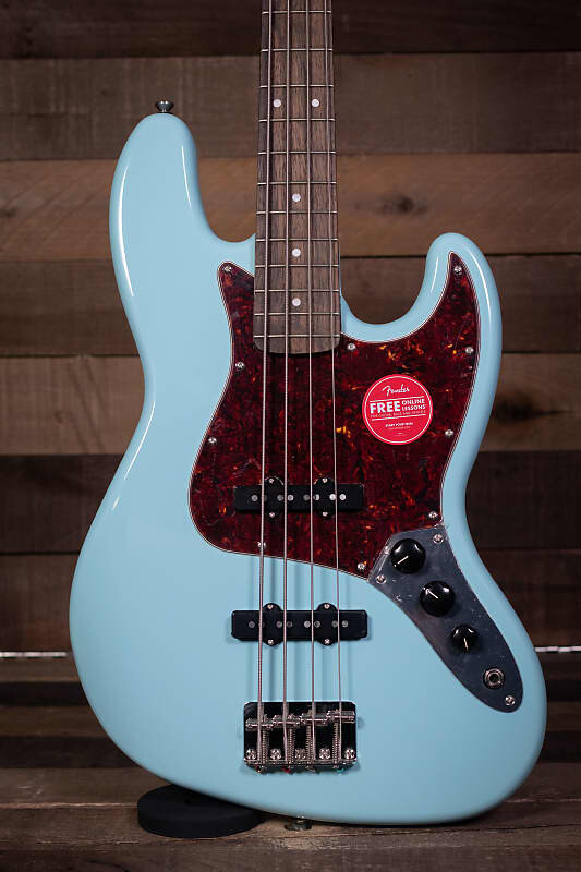 цена Басс гитара Squier Classic Vibe '60s Jazz Bass, Laurel FB, Daphne Blue