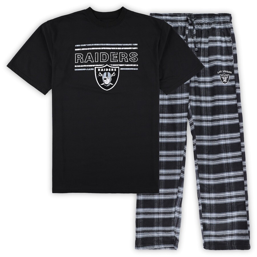 

Пижамный комплект Concepts Sport Las Vegas Raiders, черный