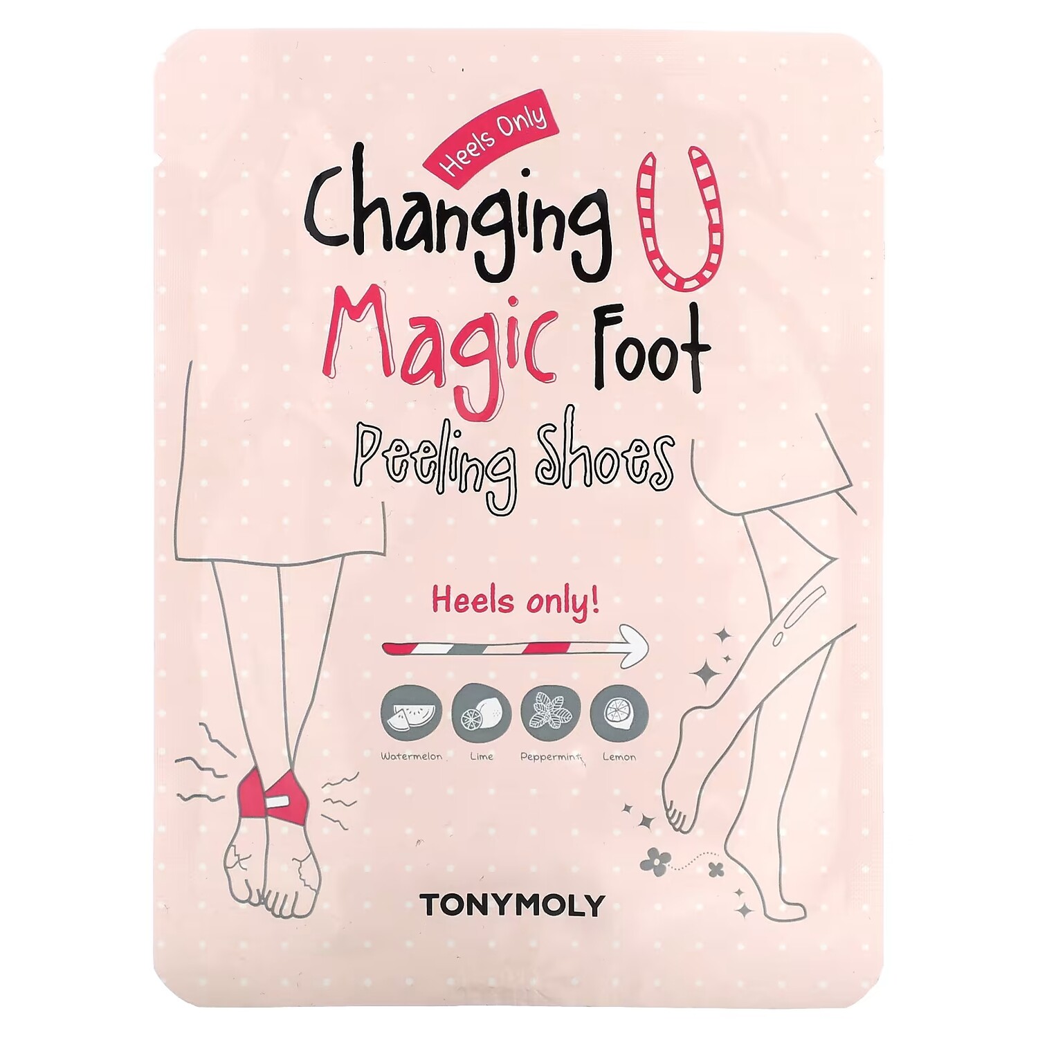 

Пластырь для пилинга стоп Tony Moly U Magic, 18 гр.