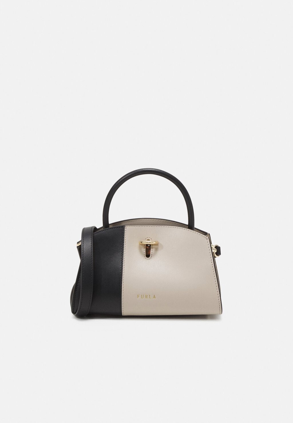 

Сумка GENESI MINI TOTE Furla, цвет fullmoon/nero