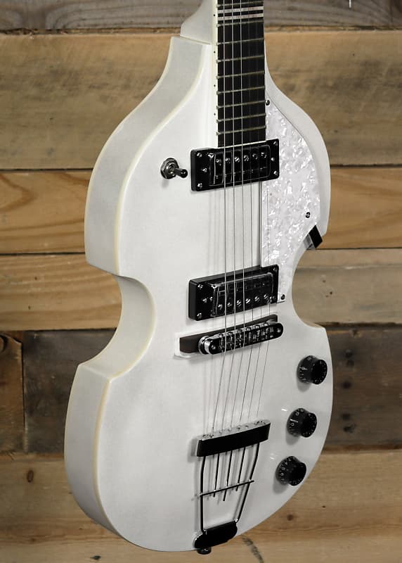 Электрогитара Hofner HI-459-PE Pro Ignition Violin Guitar Pearl White цена и фото