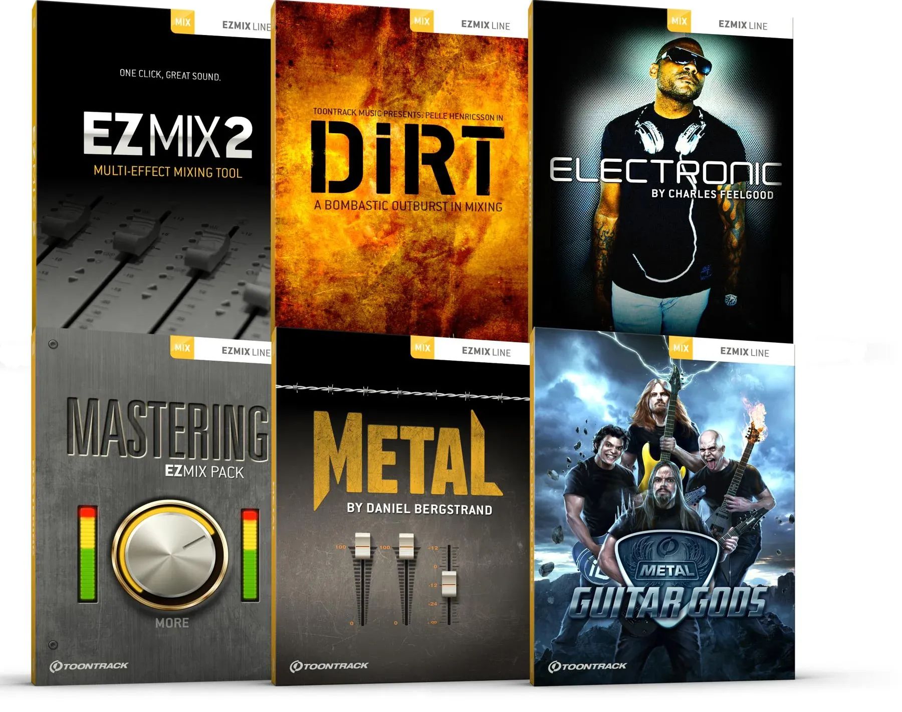 

Металлический набор Toontrack EZmix 2