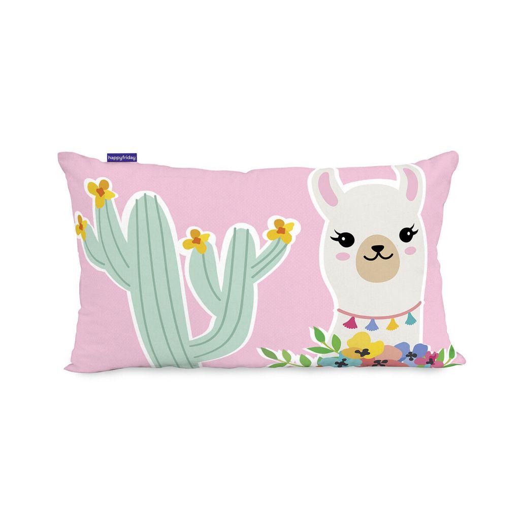 

Чехол на подушку HappyFriday Moshi Moshi Cute Llamas Colorful 50 x 30 см