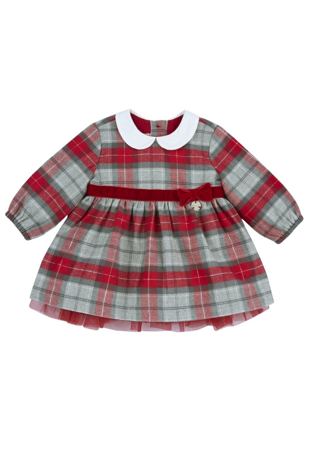 

Трикотажное платье Long Sleeves Dress Chicco, красный