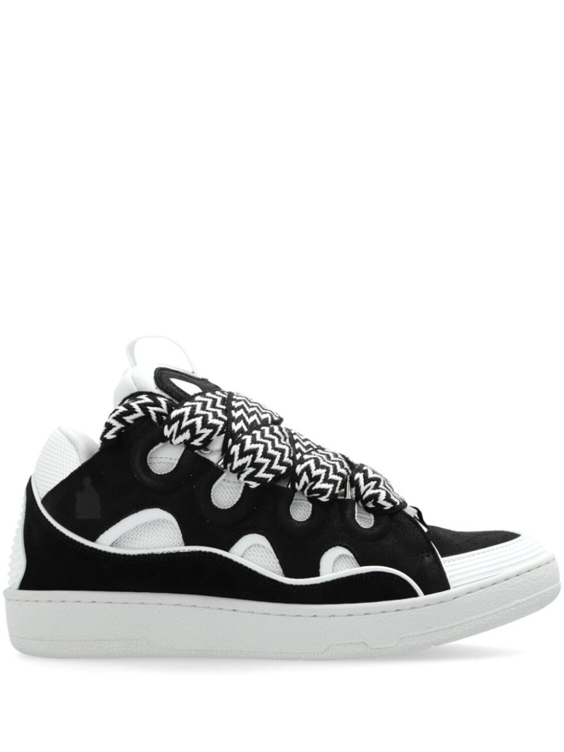 

Lanvin кроссовки с панелями Curb, белый