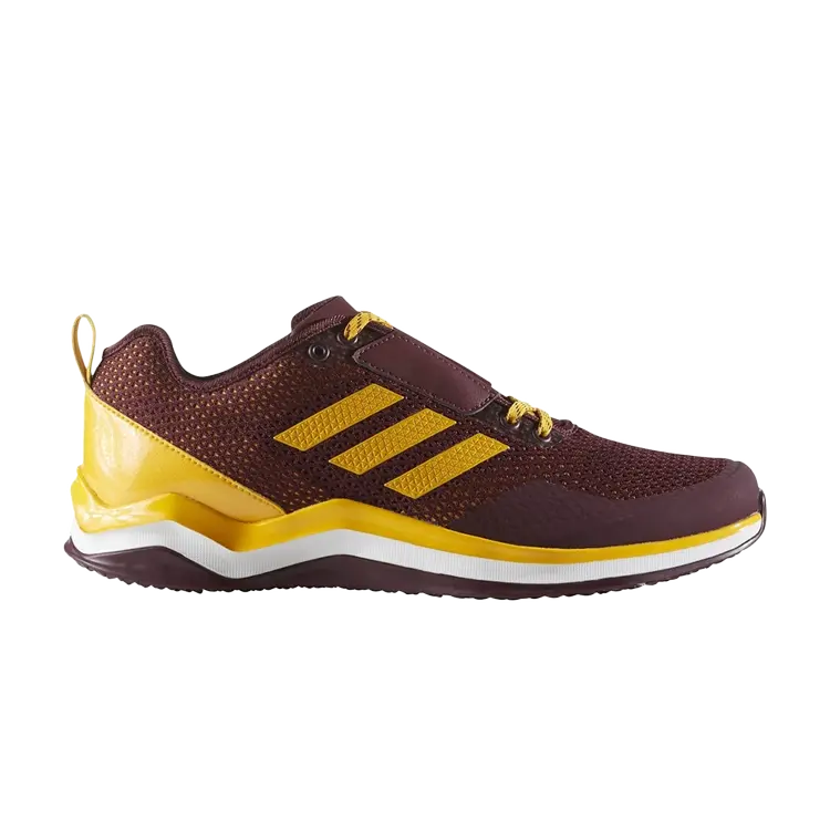 

Кроссовки Adidas Speed Trainer 3.0 'Gold Maroon', красный