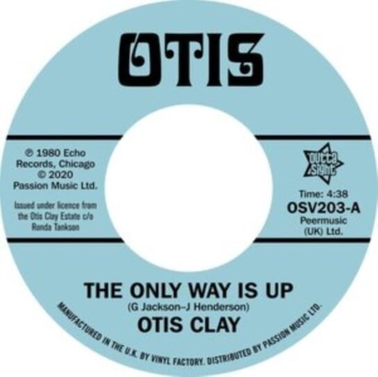 

Виниловая пластинка Clay Otis - The Only Way Is Up/Messing With My Mind