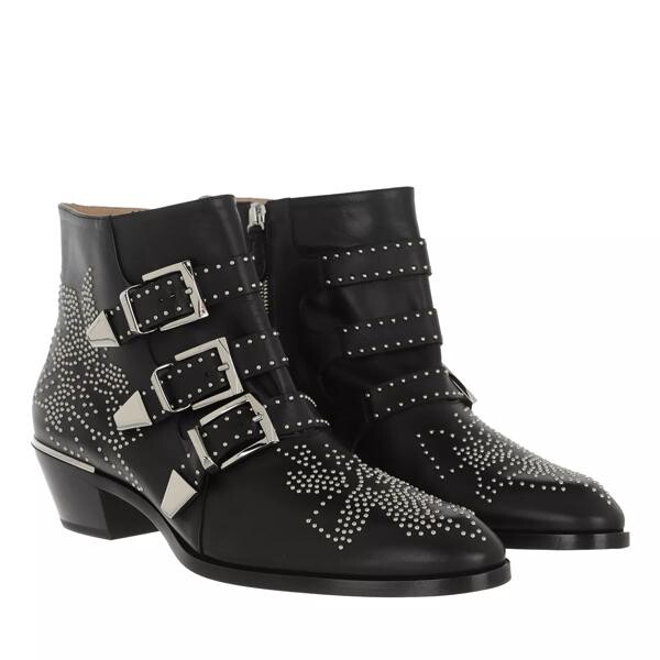 

Сапоги susanna nappa boots silver Chloé, черный