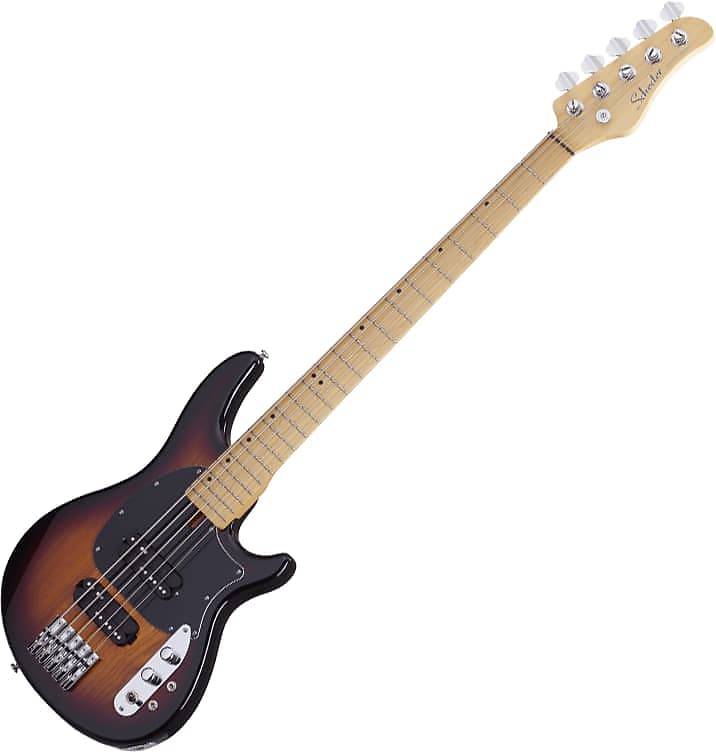 цена Басс гитара Schecter CV-5 Electric Bass 3-Tone Sunburst