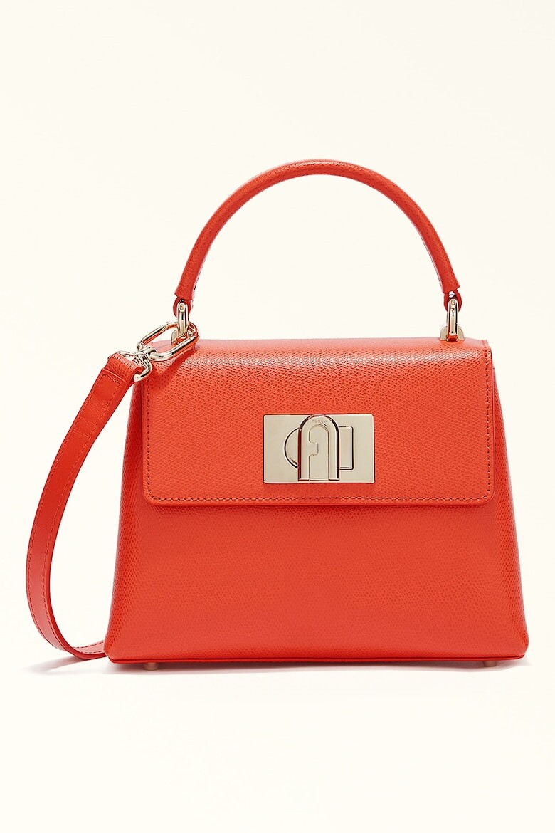 

Кожаная сумка 1927 года Furla, красный